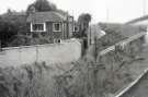 Hall Road (centre) from Handsworth Road showing (right) slip road to the Parkway, going east