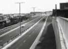 Parkway looking east showing (left) British Fuel Company (Sheffield)