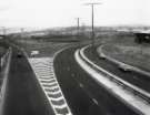 Parkway looking west showing (left) slip road for Manor, Wybourn and Park