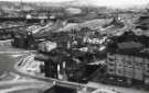 View: u12183 View from Park Hill Flats looking towards Nunnery and Attercliffe showing (foreground) Duke Street and Crown Place Flats, (centre) Broad Street and Cricket Inn Road and (centre left) Canal Basin