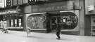 View: u12248 Empty shop at No. 25 Haymarket showing (left) No. 23 National and Provincial Building Society