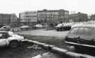 Fitzwilliam Street from Devonshire Street showing (centre) No. 50b Ernest H. Hill Ltd., pump manufacturers, Beta Works and (right) Surmanco Ltd., surgical instruments and scissor manufacturers (rear view)