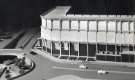 Architects model of the electricity substation, Moore Street/ Hanover Way