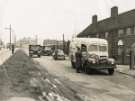 Police road block, Fitzwilliam Road, Rotherham