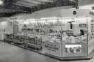 Exhibition stand, probably at the British Industries Fair, Olympia, London for 'Wardonia' razor blades and cutlery, Thomas Ward and Sons Ltd., cutlery manufacturers,Wardonia Works
