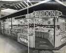 Exhibition stand, probably at the British Industries Fair, London, for Thomas Ward and Sons Ltd., cutlery and razor blade manufacturers, Wardonia Works