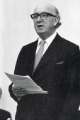 The Lord Chancellor, Lord Elwyn- Jones (1909 - 1989) speaking at the opening of the new Sheffield Magistrates Court, Snig Hill