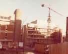 Construction of Law Courts, Waingate from junction of Water Lane, Snig Hill and Castle Street showing (left) South Yorkshire Police Headquarters