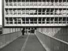 Footbridge to the new Law Courts, Waingate