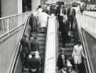 High Street showing escalators to Castle Square (also known as the Hole in the Road)