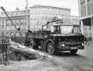 Construction of Castle Square (also known as the Hole in the Road)