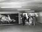 Castle Square (also known as the Hole in the Road) showing showing J. Walsh and Co.'s basement window display (left)