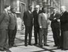 Sir John Osborn (1922 - 2015) MP (first left) with Congolese government ministers at the Houses of Parliament, London