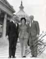 Sir John Osborn (1922 - 2015) MP with Doris McClory and Senator Robert McClory, member of Congress for Illinois, USA