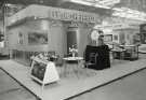 Exhibition stand of (Lee of Sheffield Ltd.) Arthur Lee and Sons Ltd., steel manufacturers at the British Exhibtion, Copenhagen, 29 Sep - 16 Oct 1955