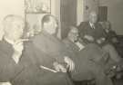 Sales conference dinner, (Lee of Sheffield Ltd.) Arthur Lee and Sons Ltd., steel manufacturers showing (4th left) G. Wilton Lee, chairman