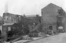 Fire damage, (Lee of Sheffield Ltd.) Arthur Lee and Sons Ltd., steel manufacturers, Crown Steel and Wire Works, Bessemer Road and Faraday Road 