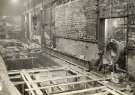 Demolition of rod mill engine - view from extreme rear, (Lee of Sheffield Ltd.) Arthur Lee and Sons Ltd., steel manufacturers, Crown Steel and Wire Works, Bessemer Road