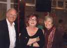 Councillor Peter Price and (centre) Jo Brand, comedian