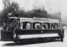 Sheffield Corporation Tramways double deck electric tramcar