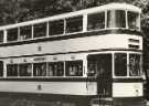 Sheffield Transport Department double decker tram No. 303