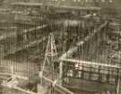 Construction of Sheffield City Hall, Barkers Pool 