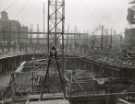 Construction of Sheffield City Hall, Barkers Pool 