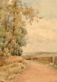 View from Norton, painted by Charles Ashmore (1851 - 1925)