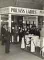 View: v05012 Exhibition stand for the Portass Lathe and Machine Tool Co., lathe manufacturers, at Edmund Road Drill Hall