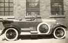 View: v05019 Car (body possibly manufactured by the Heeley Motor and Manufacturing Co.), Nos. 64 - 74 Broadfield Road