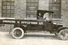 View: v05021 Lorry belonging to Johnson and Appleyard Ltd., cabinet makers