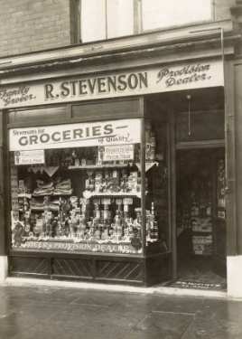 R. Stevenson, grocers, [possibly No. 790 Chesterfield Road]