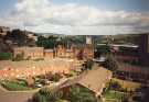 View from Burlington Court towards (centre) Zest Healthy Living Centre (including Upperthorpe Library and Upperthorpe swimming baths)