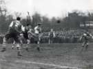 Sheffield Rovers FC. playing in the Amateur League semi final against Hallam FC at the Waterworks ground, Crookes (Hadfields sports ground), [c. 1950]