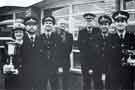 View: y13740 South Yorkshire Police: Winners of the Annual Inter-Divisional Special Constabulary Competitions. The Pickles Trophy winners, 'A' Division No. 2 Team (left), and the Townhead Trophy winners, 'D' Division (right)