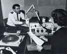 View: y13754 South Yorkshire Police: Inspector Don Burns (left) taking part in one of the regular 'Edition One' broadcasts of Radio Sheffield