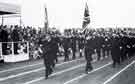 View: y13865 South Yorkshire Police: Mr L. Byford CBE, QPM, LL.B., Her Majesty's Inspector of Constabulary, takes the salute