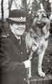 View: y13894 Police Constable Giblin with her dog 'Blade' at Niagara Sports Ground