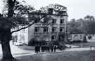 View: y13942 South Yorkshire Police Cadets on parade outside the Montague block, High Melton, near Doncaster