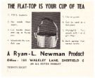 View: y14186 Advertisement for the Flat-Top kettle, Ryan L. Newman, No. 184 Walkley Lane