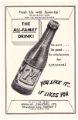 View: y14190 Advertisement for the soft drink, 7-Up, on sale at the exhibition through Seven - Up (Counties) Ltd., Clay Wheels Lane