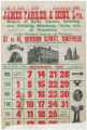 James Farrer and Sons Ltd., makers of buffs, glazers, grinding and polishing machines, etc., Division Street - calendar