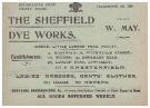 View: y14605 Advertisement for The Sheffield Dye Works, Little London Road, Heeley