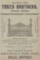 View: y14611 Advertisement for Tonks Brothers, General Smiths, Fitters and Ornamental Ironworkers, Providence Works, Broadfield Park Road, Heeley 