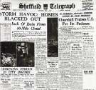 Sheffield Telegraph: Storm havoc - homes blacked out