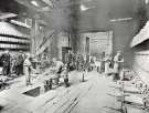 Charles Cammell and Co. Ltd., Cyclops Works, Savile Street. Interior of crucible steel melting shop (East Forge)