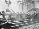 Charles Cammell and Co. Ltd. Three throw steel crank shafts for S. S. Urmston Grange