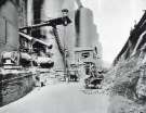 Charles Cammell and Co. Ltd., steel manufacturers, Derwent Iron and Steel Works, Workington (Cumberland).. Blast furnaces and hot stoves