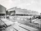 Charles Cammell and Co. Ltd., steel manufacturers, Derwent Iron and Steel Works, Workington (Cumberland). Rail loading bank