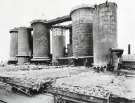 Charles Cammell and Co. Ltd., steel manufacturers, Solway Iron Works, Maryport (Cumberland). Blast furnaces and casting beds